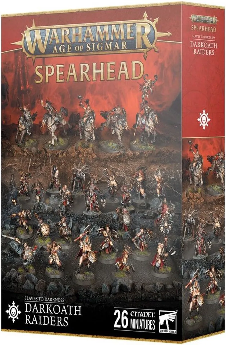 Games Workshop Warhammer Age of Sigmar Slaves to Darkness Darkoath Raiders 70-83