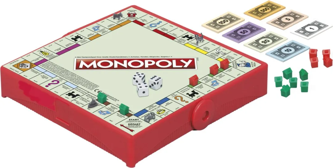 Hasbro Gaming Monopoly Reisspel Belgische Editie - 2-4 Spelers