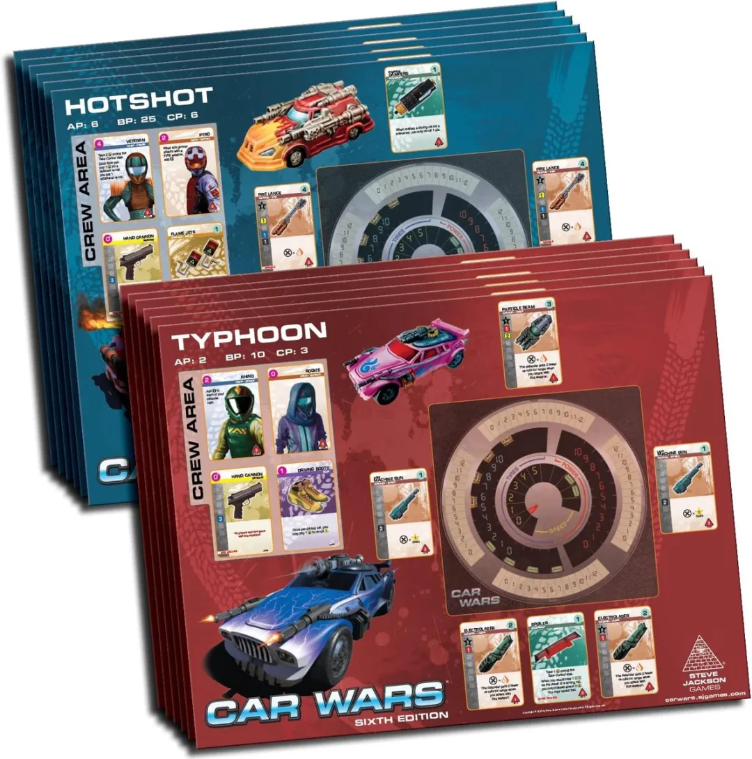 Steve Jackson Games Car Wars Sixth Edition Core Set