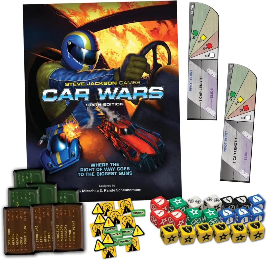 Steve Jackson Games Car Wars Sixth Edition Core Set