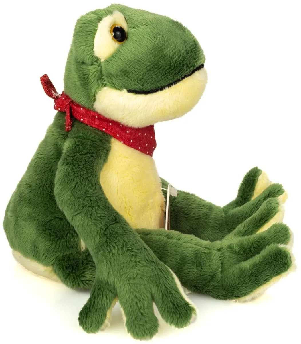 Hermann Teddy Knuffel Kikker 28cm - Multicolor