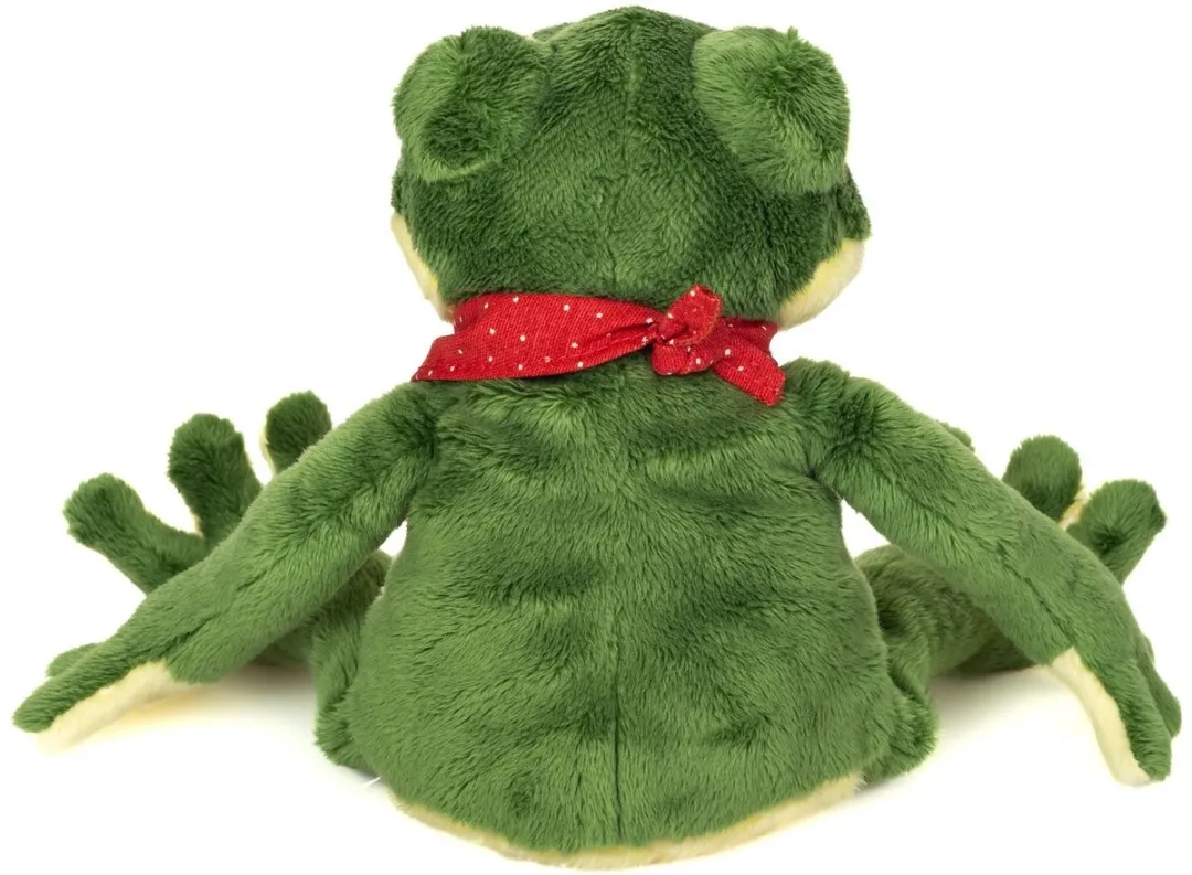 Hermann Teddy Knuffel Kikker 28cm - Multicolor