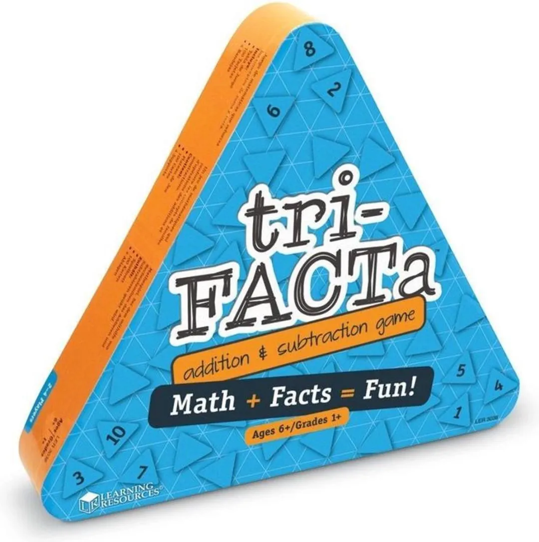 Learning Resources Tri-Facta Rekenspel - Optellen & Aftrekken LER3038