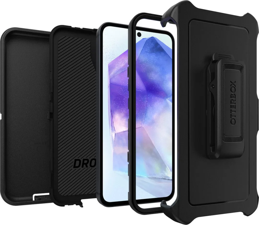 OtterBox Defender Hoesje 77-95430 - Samsung Galaxy A55 - Zwart