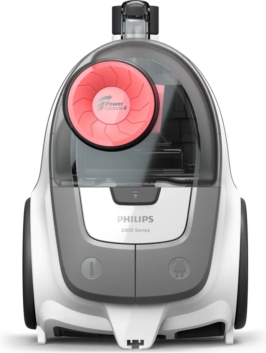 Philips 2000 Series XB2142/09 Stofzuiger - 850W - 1.3L Wit/Perzik
