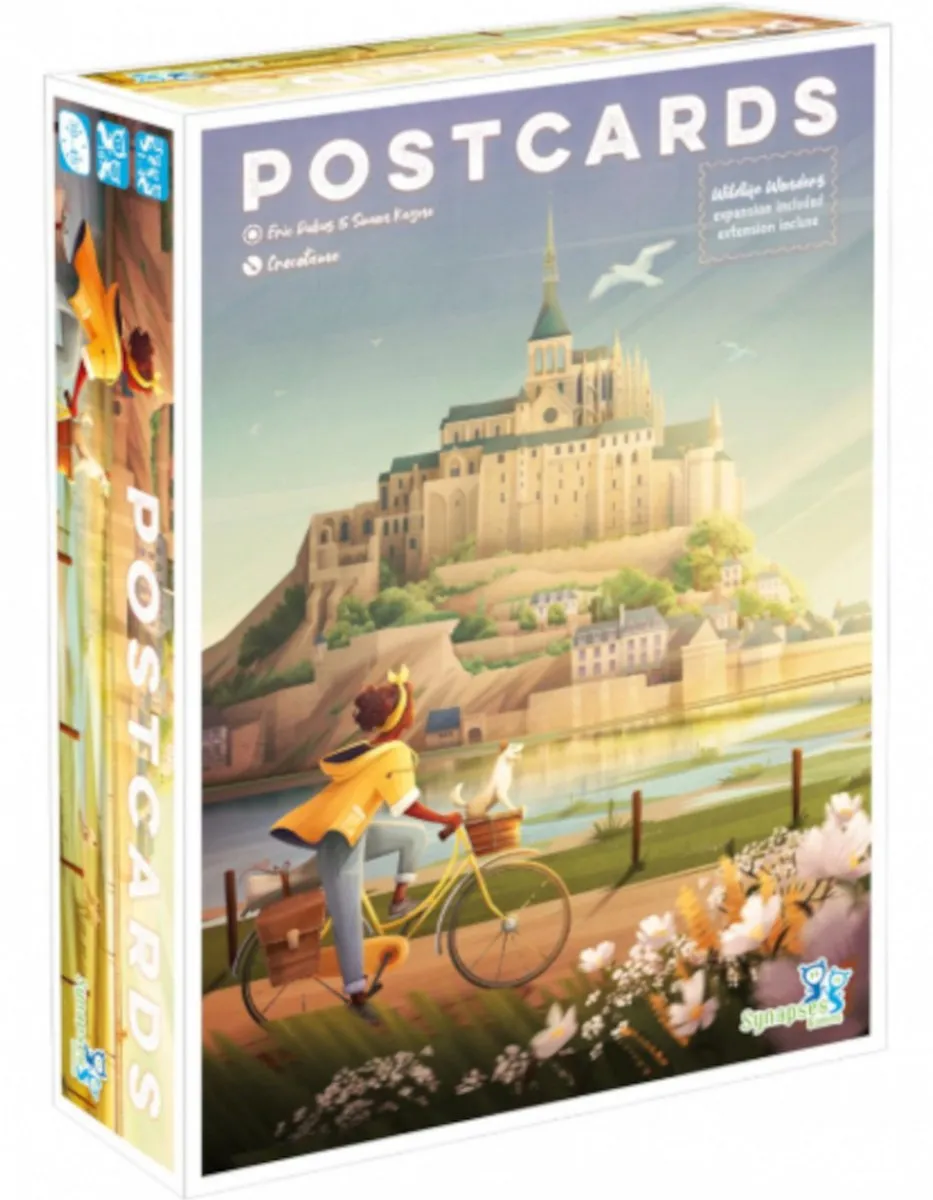 Postcards - bordspel - 1 tot 4 spelers - EN/FR