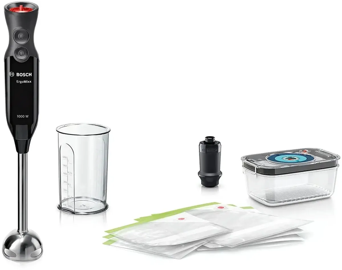 Bosch MS6CB61V1 Ergomixx Staafmixer 1000W - Zwart