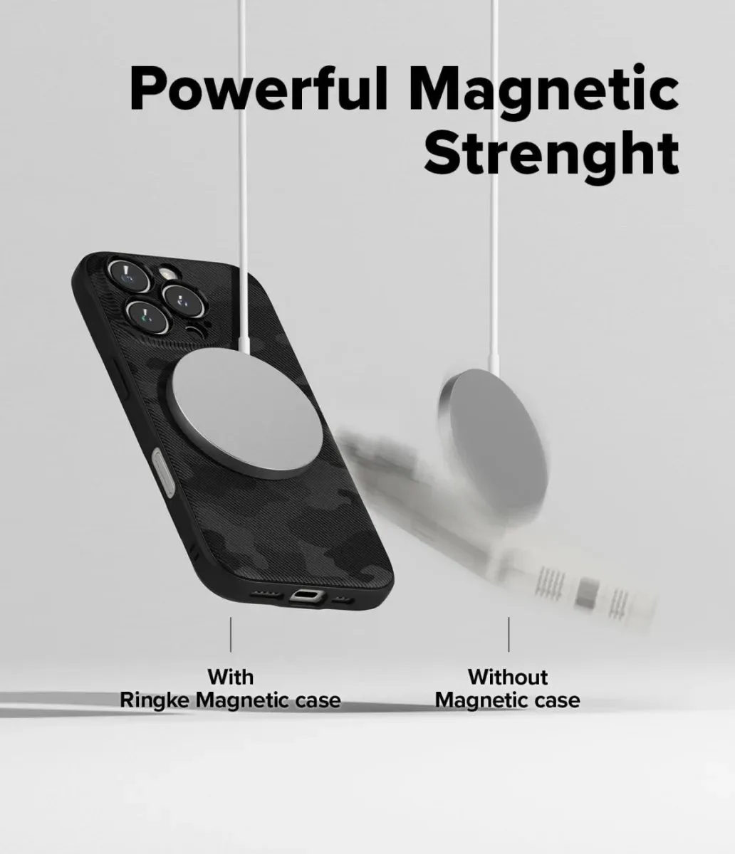 Ringke Onyx Magnetic Hoesje iPhone 16 Pro Max - MagSafe - Zwart