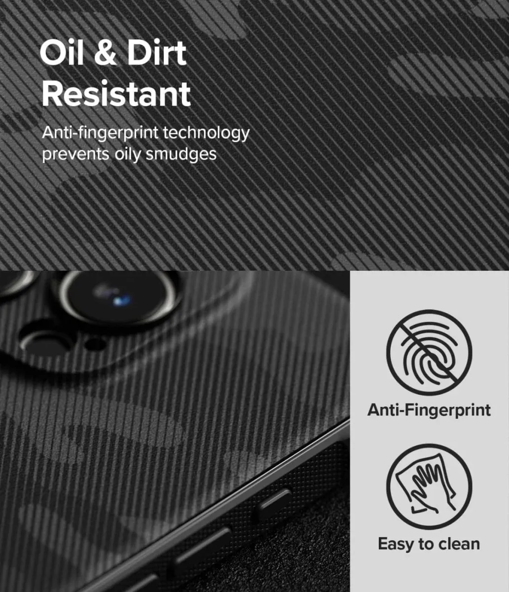 Ringke Onyx Magnetic Hoesje iPhone 16 Pro Max - MagSafe - Zwart