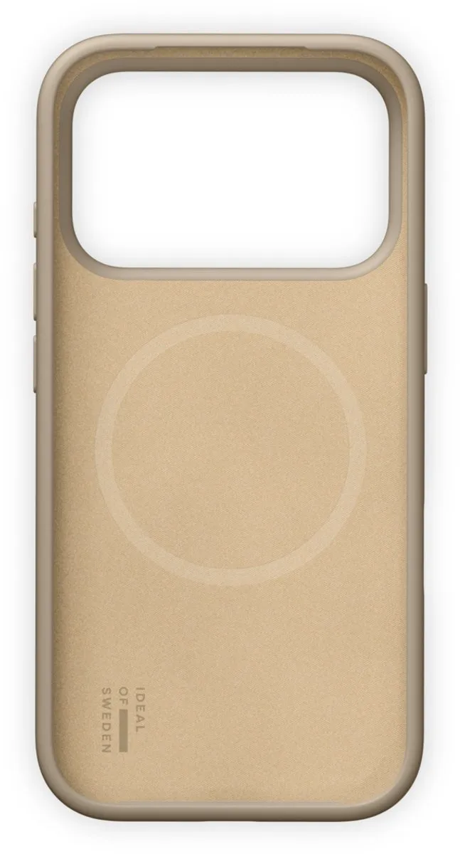 iDeal of Sweden iPhone 17 Pro Silicone Hoes - Beige - MagSafe