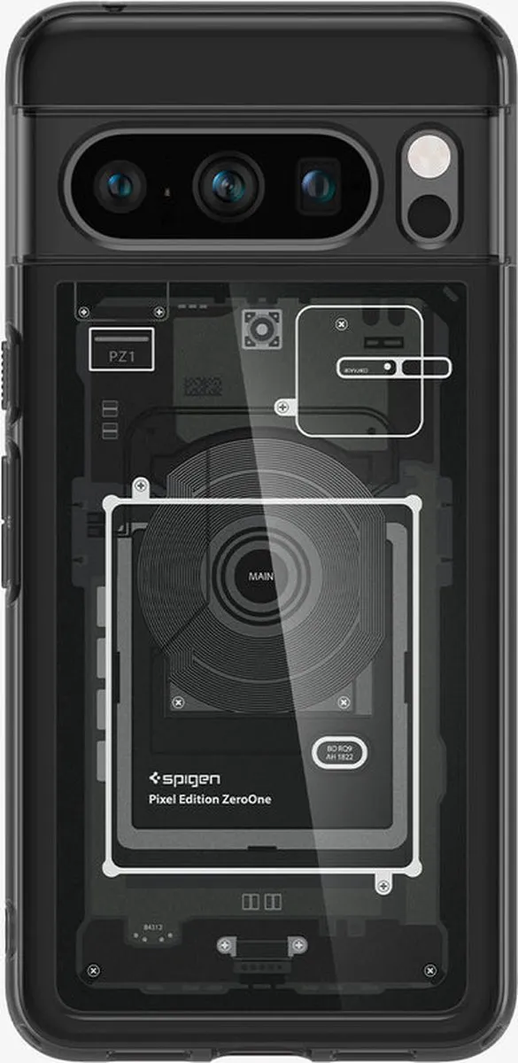 Spigen Ultra Hybrid ACS06316 Back Cover - Grijs