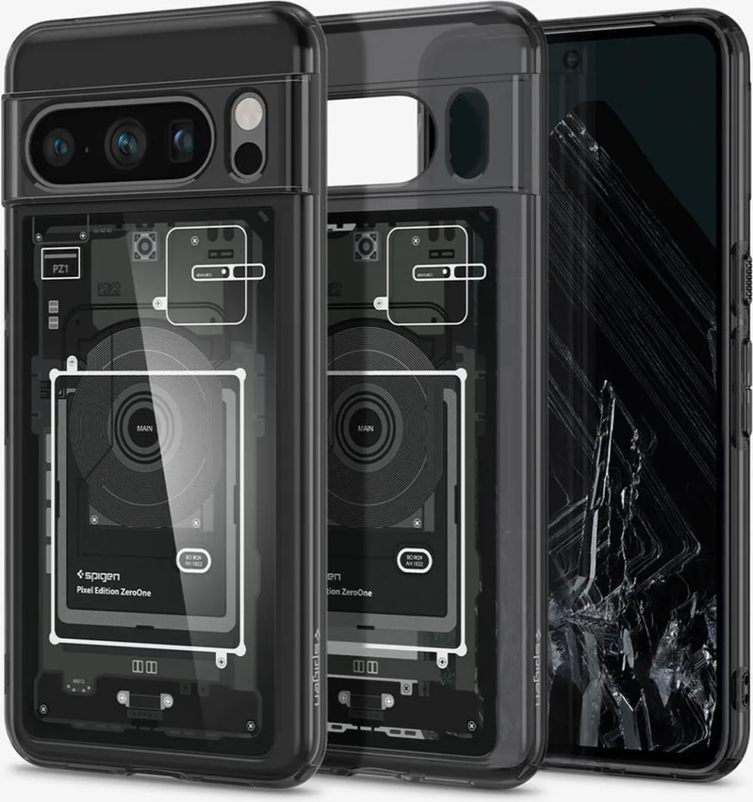 Spigen Ultra Hybrid ACS06316 Back Cover - Grijs - afbeelding 6 van 6