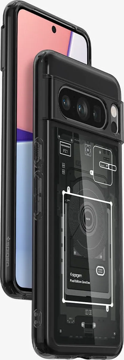 Spigen Ultra Hybrid ACS06316 Back Cover - Grijs