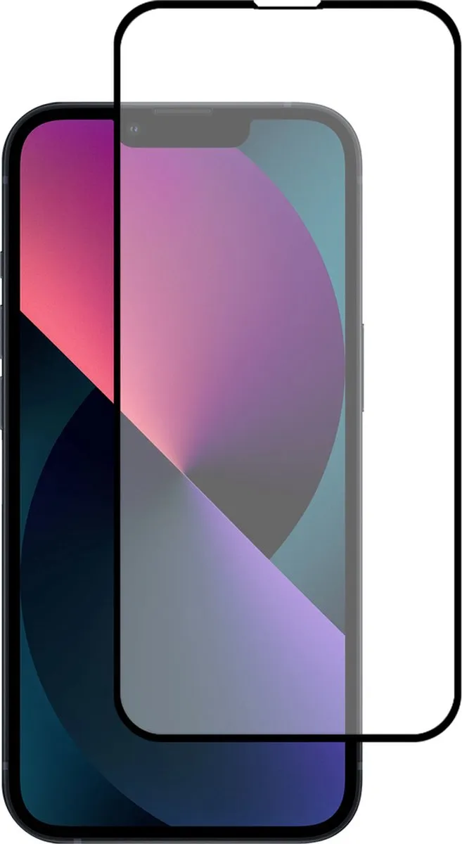 Just in Case iPhone 13/Pro Full Cover Glas - Transparant