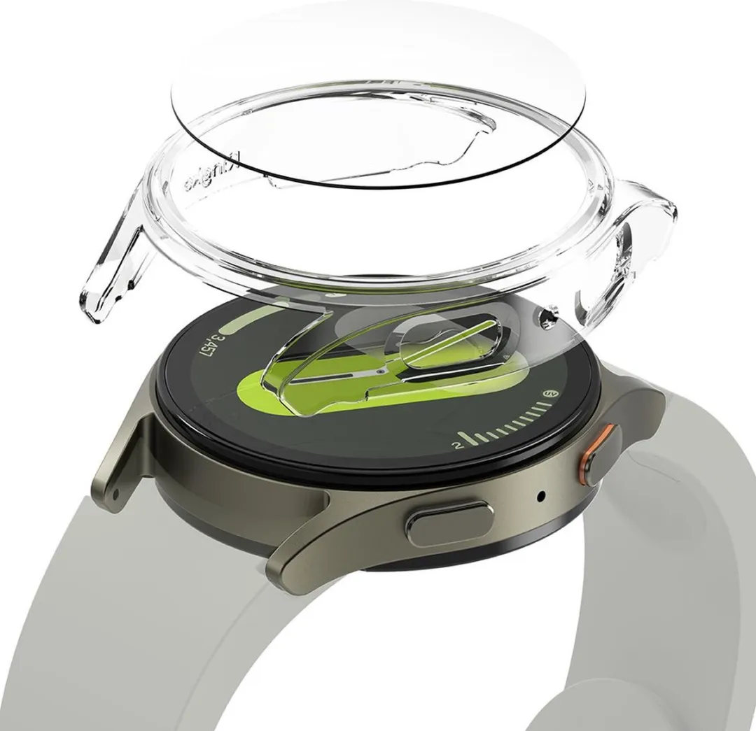 Ringke Slim+Glass Hoesje Galaxy Watch 7 40mm - Transparant