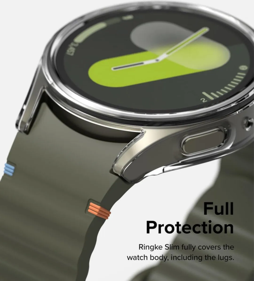 Ringke Slim+Glass Hoesje Galaxy Watch 7 40mm - Transparant