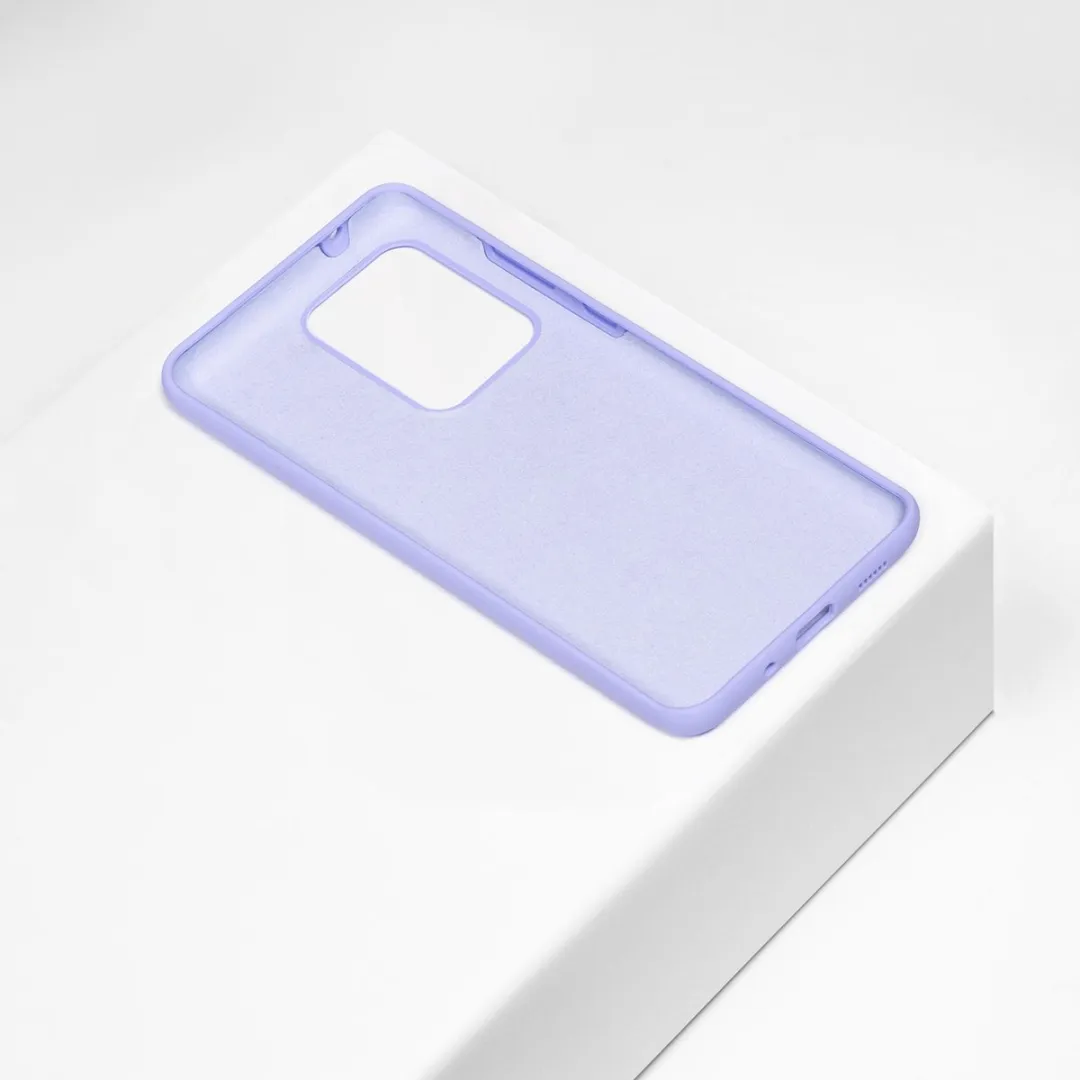 BMAX BMAX347458342 Siliconen Hoesje - Samsung Galaxy S20 Ultra - Lichtpaars - afbeelding 6 van 6