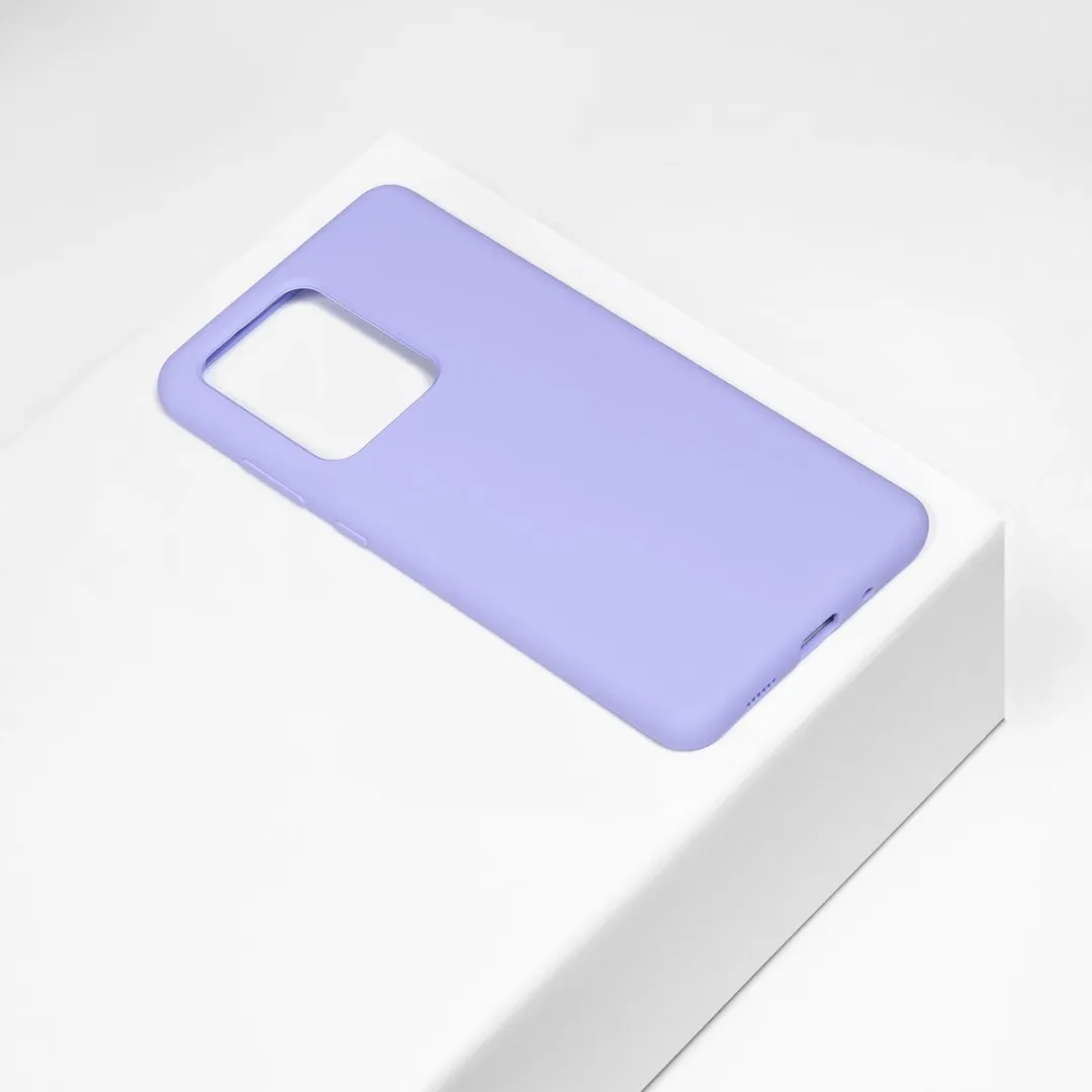 BMAX BMAX347458342 Siliconen Hoesje - Samsung Galaxy S20 Ultra - Lichtpaars
