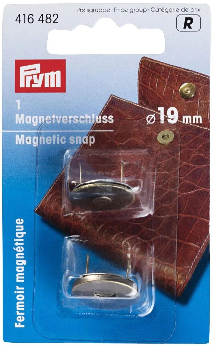 Prym Magneetsluiting 19mm Oudkoper