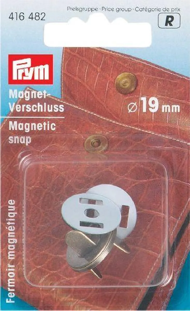 Prym Magneetsluiting 19mm Oudkoper