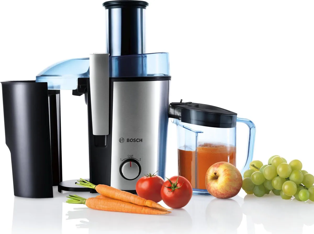 Bosch VitaJuice 3 MES3500 Sapcentrifuge 700W - RVS/Zwart - afbeelding 6 van 6