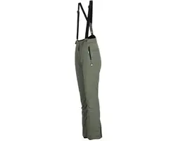 Peak Mountain Atozan Dames Skibroek - 5000 g - Kaki Salie - afbeelding 2 van 6