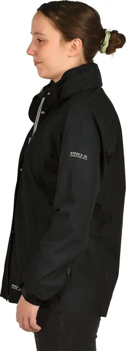 Pro-X Elements Carrie Dames Regenjas - Zwart - afbeelding 2 van 6