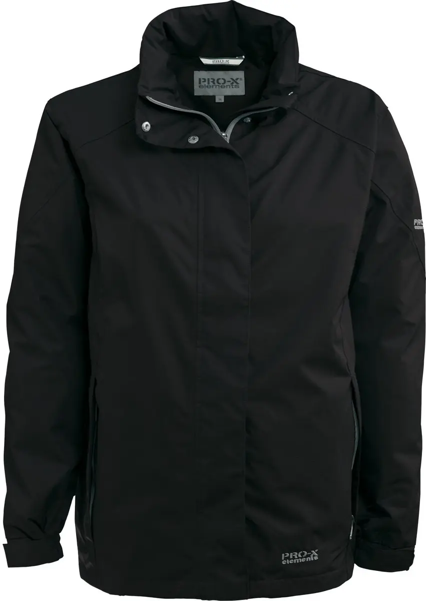 Regenjas Carrie Zwart Pro-X Elements