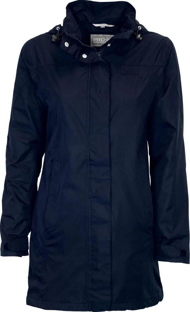 Donkerblauwe dames regenjas Jenna van Pro-X Elements 5XL