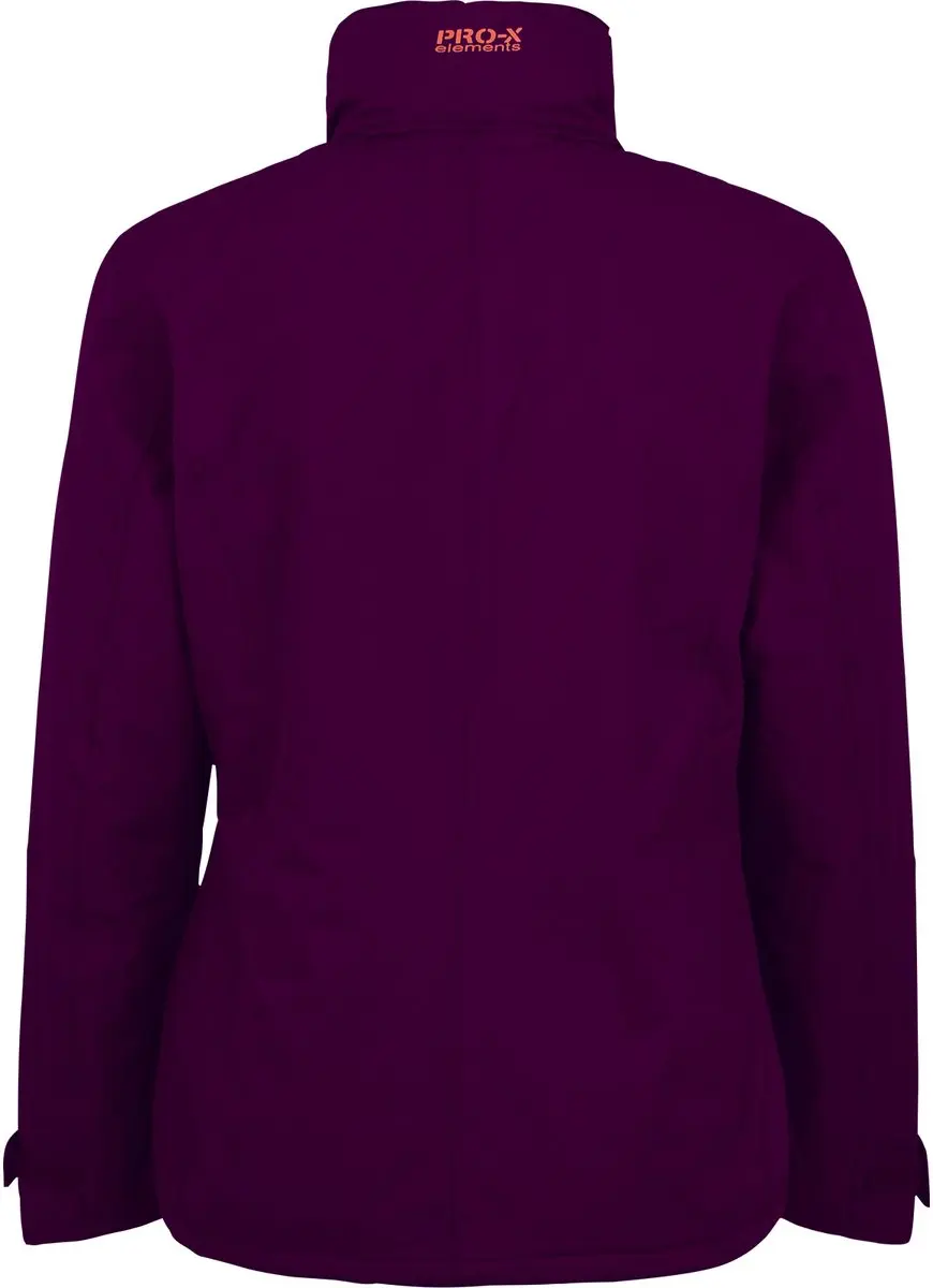 Pro-X Elements Cindy Overgangsregenjas Dames - Aubergine - 38EU - afbeelding 2 van 6