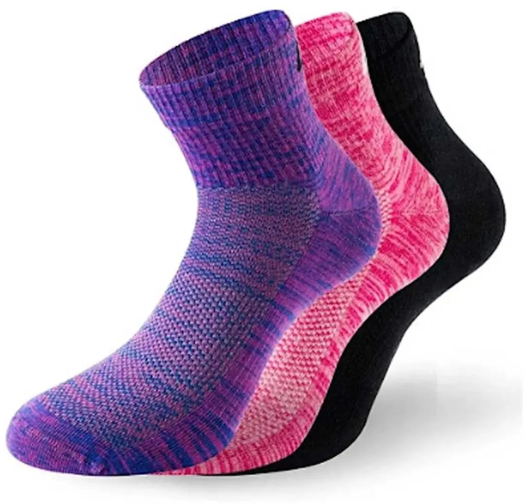 Lenz Performance Tech Korte Sokken 3 Paren Veelkleurig EU 39-42