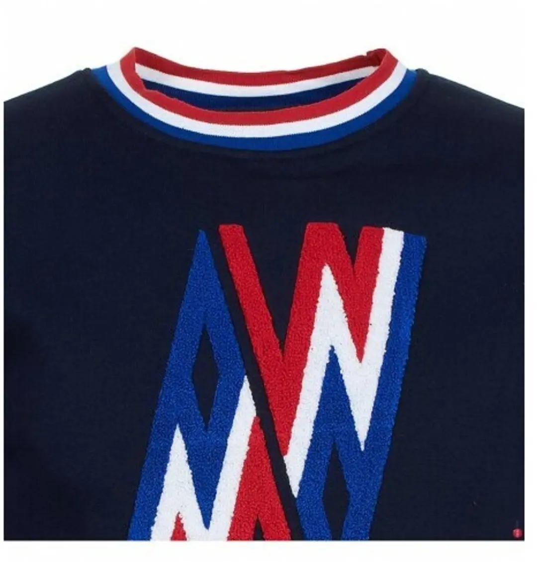 Peak Mountain Contamine Sweater met Ronde Hals - Marine - afbeelding 2 van 6