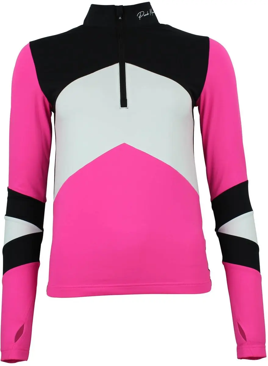 Peak Mountain Dames 1st Skin T-shirt met Ritssluiting