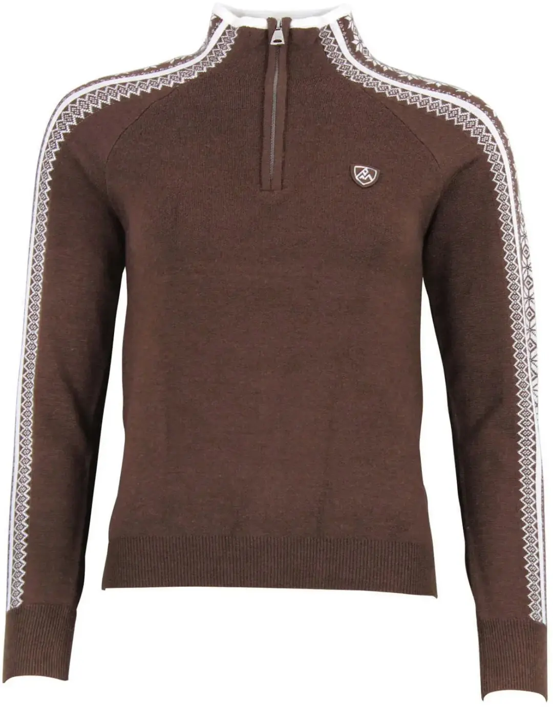 Peak Mountain Adomino Dames Col Roulé 1/2 Zip - afbeelding 5 van 6