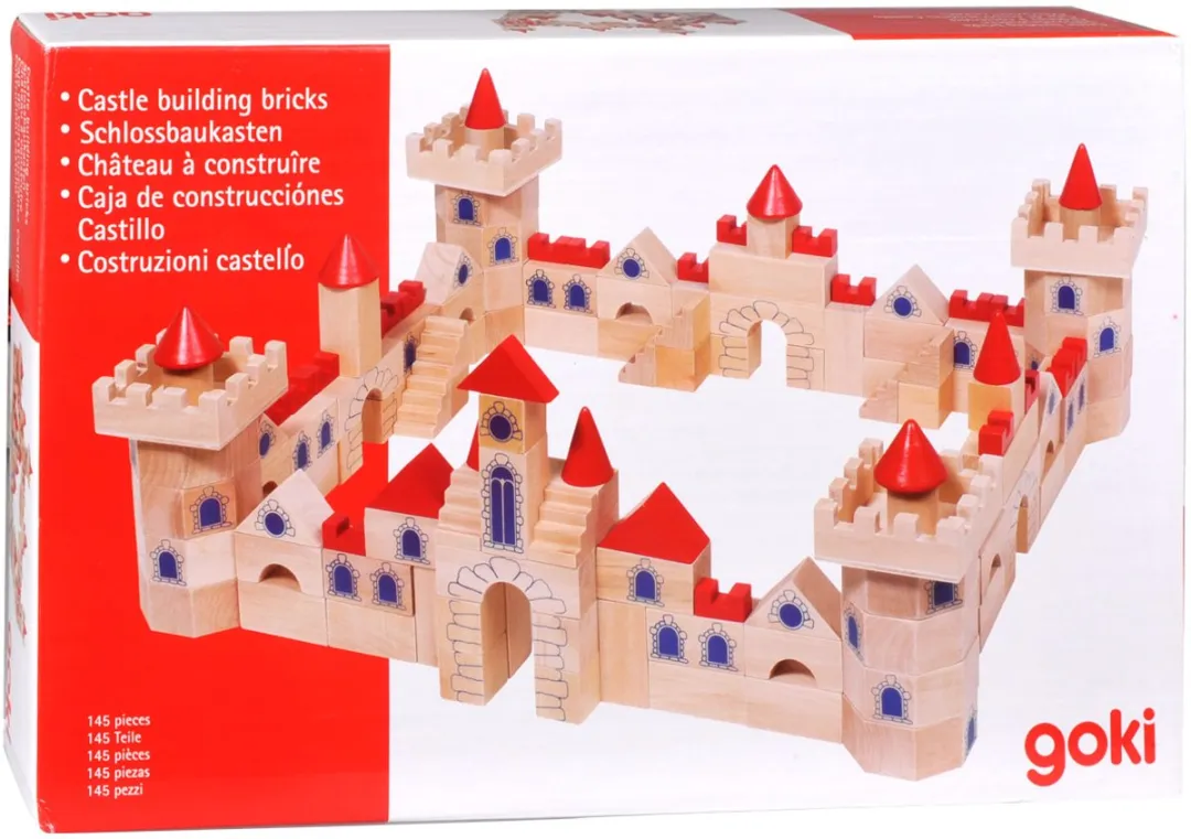 Goki Castle Building Bricks 148 Stuks