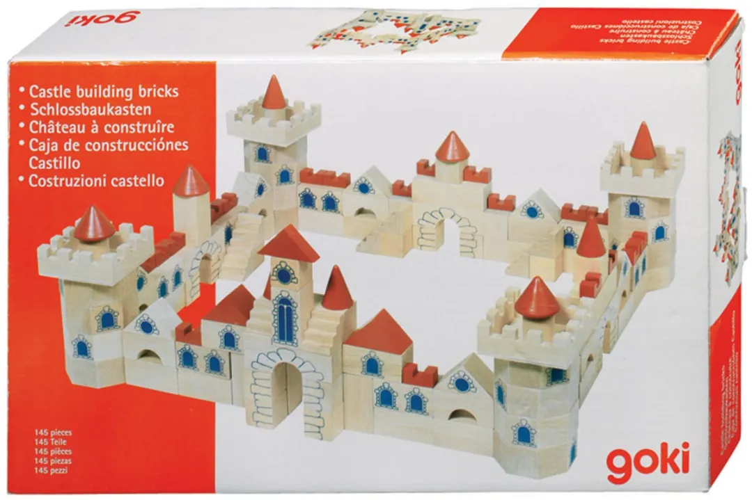 Goki Castle Building Bricks 148 Stuks - Multi