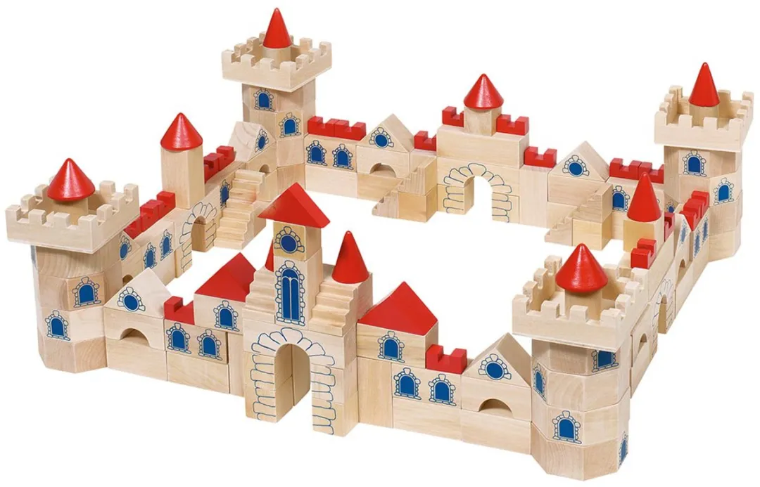 Goki Castle Building Bricks 148 Stuks - Multi