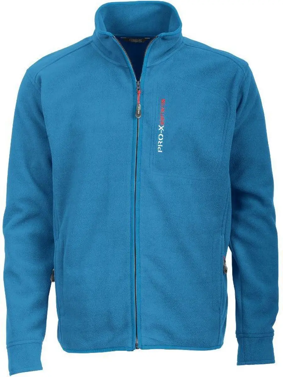 Pro-x Elements Outdoorvest Ohio Heren Fleece Blauw Maat 3xl