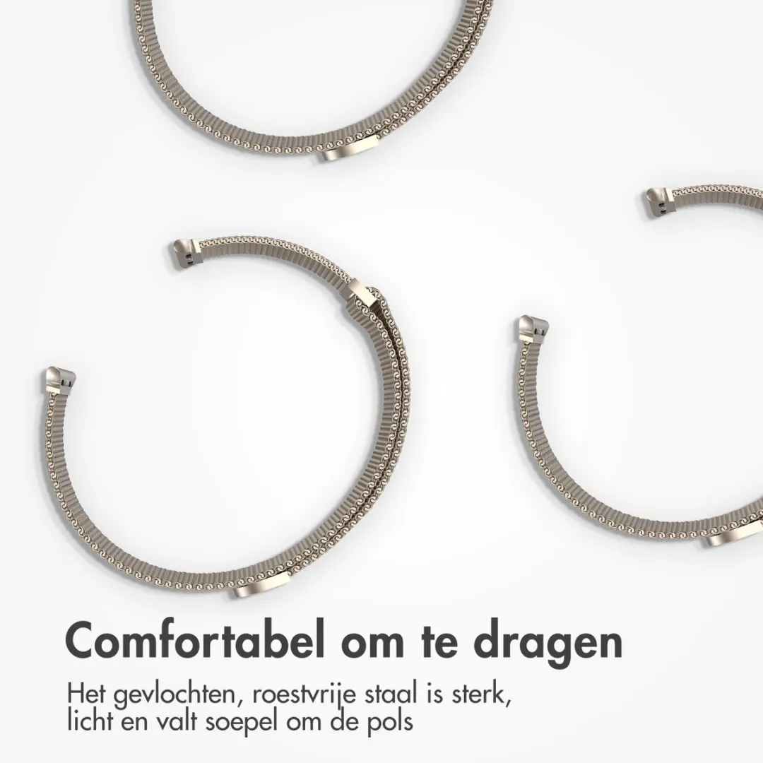 Imoshion Milanees Magnetisch Bandje Apple Watch 44-49mm - Sterrenlicht
