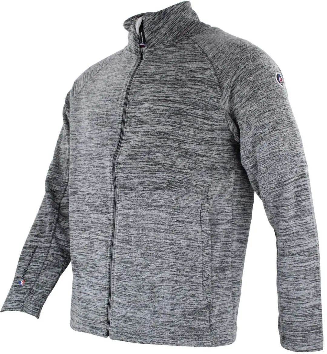 Peak Mountain Koraal Sherpa Fleece Croco - Grijs - XL - afbeelding 2 van 2