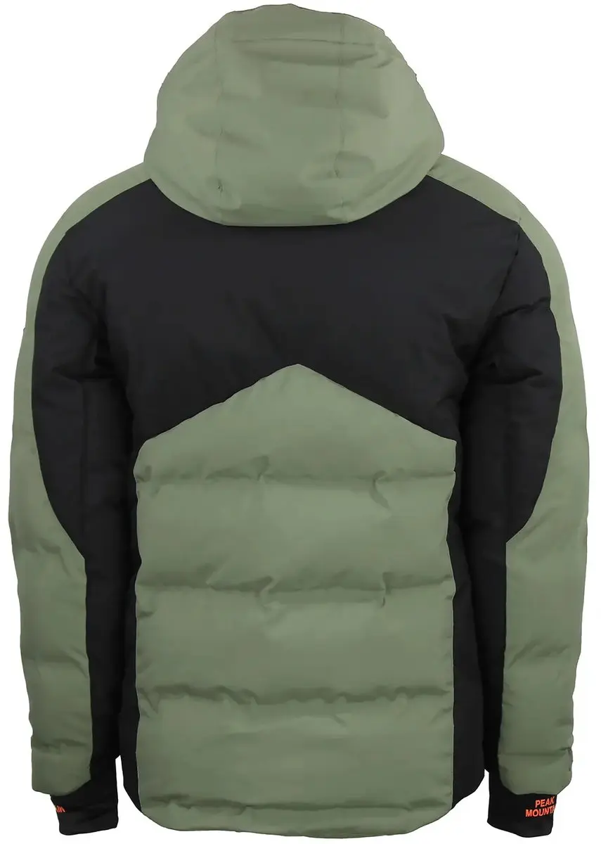 Peak Mountain Cordiere Jas - Kaki Salie/Zwart - afbeelding 4 van 6