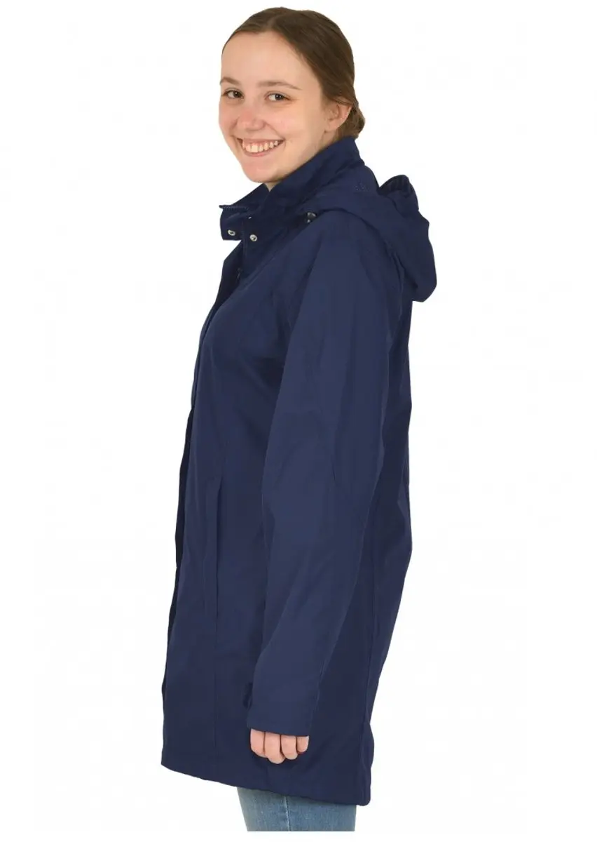 Pro-X Elements - PXE-PRO lichtgewicht regenjas voor dames - Melinda - Neon geel - maat 40 - afbeelding 5 van 6