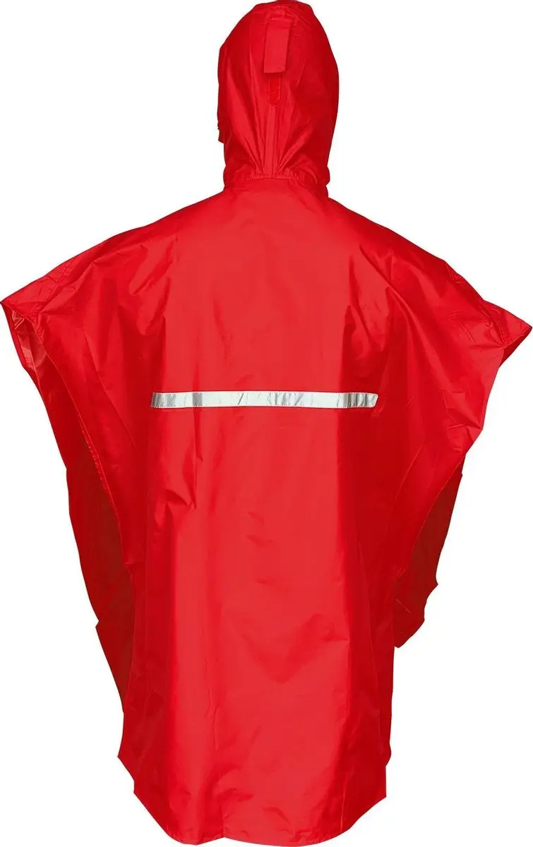 Pro-X Elements Dablo Fietsponcho - Rood M/L - afbeelding 2 van 4