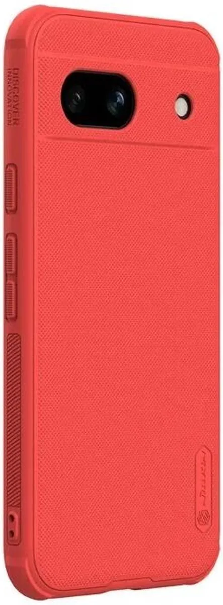 Nillkin Super Frosted Shield Pixel 8a Hoesje - Rood