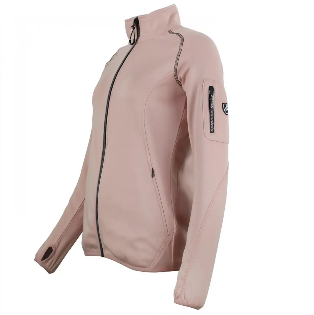 Peak Mountain Damesjas Polarshel Amarowz - Roze - S - afbeelding 5 van 6