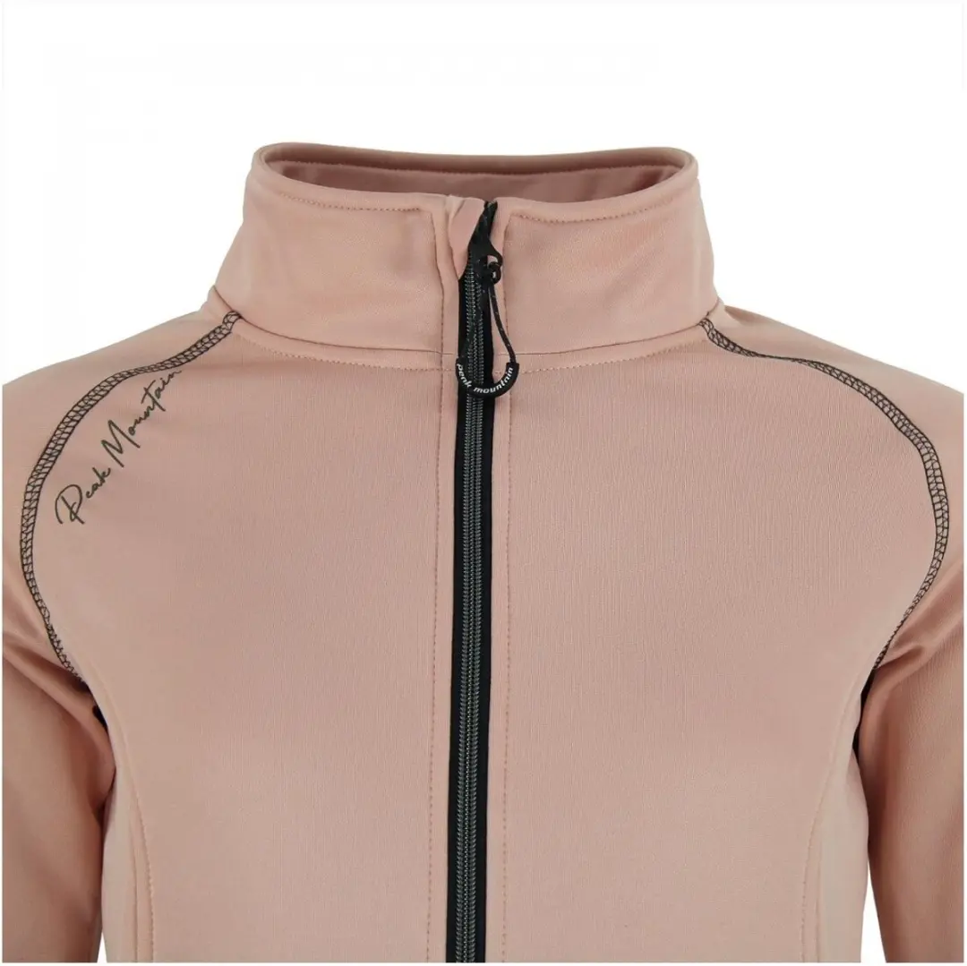 Peak Mountain Damesjas Polarshel Amarowz - Roze - S - afbeelding 3 van 6