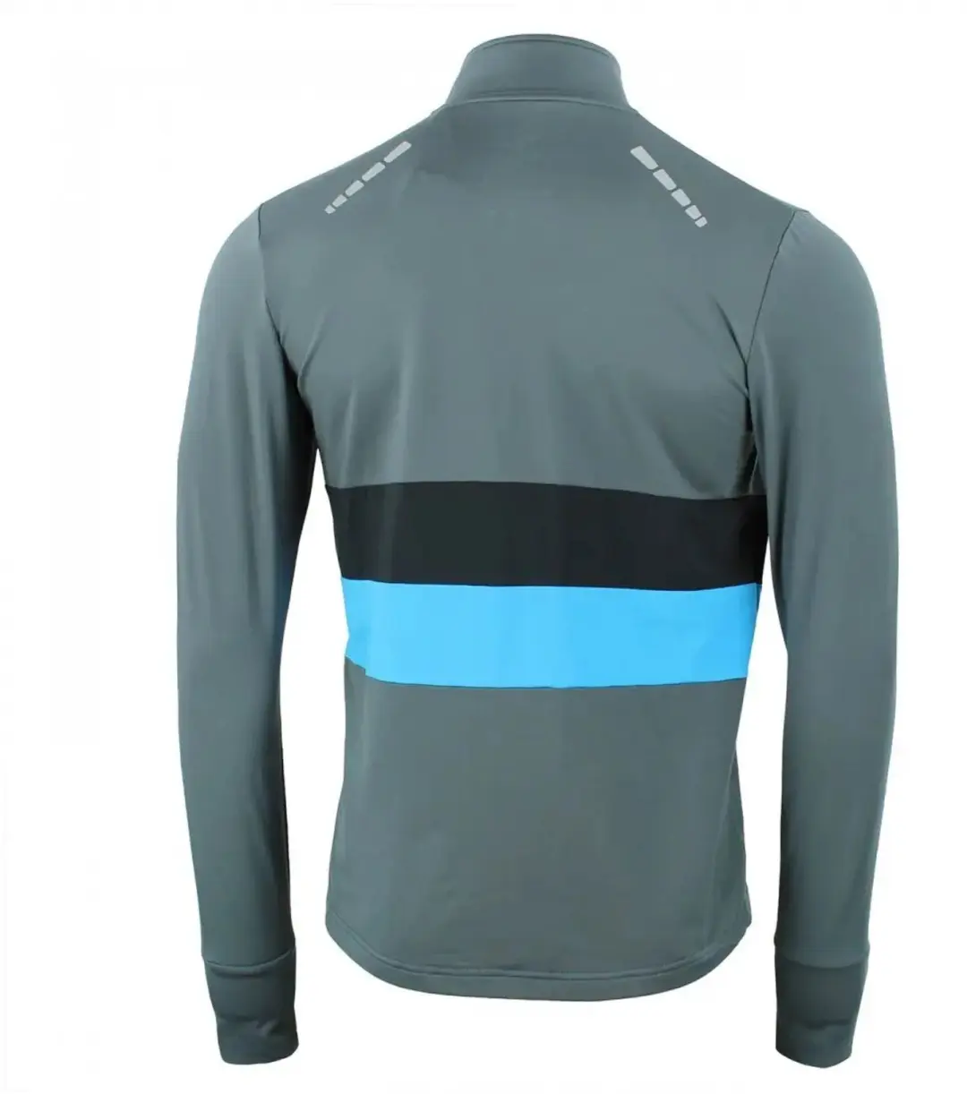 Peak Mountain 1st Skin T-shirt met Rits - Zwart - afbeelding 4 van 6