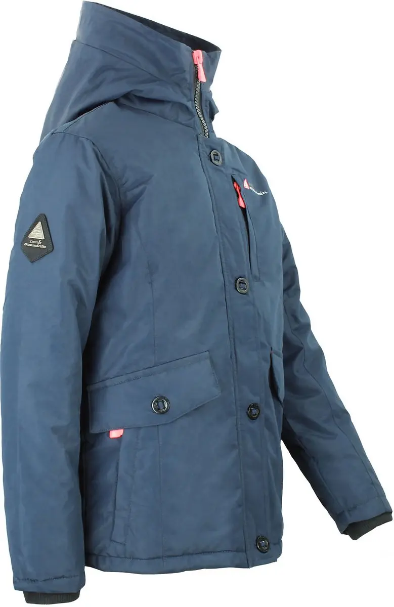 Peak Mountain Galava Ski-parka Meisjes - 140 - Marine - afbeelding 4 van 6