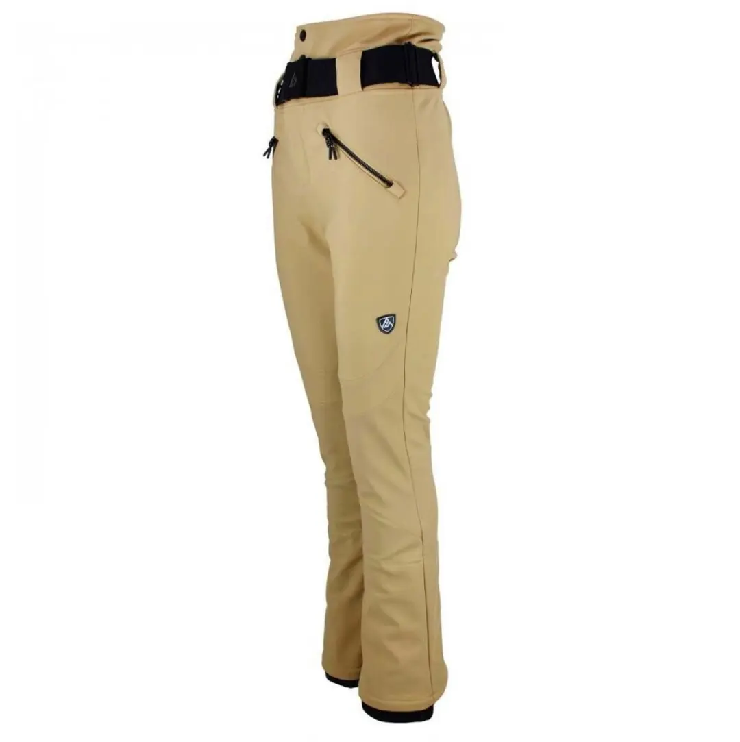 Peak Mountain Dames Skibroek Softshell - 5000 g - Groen - afbeelding 5 van 6