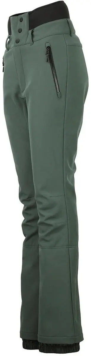 Peak Mountain Dames Skibroek Softshell - 5000 g - Groen - afbeelding 3 van 6